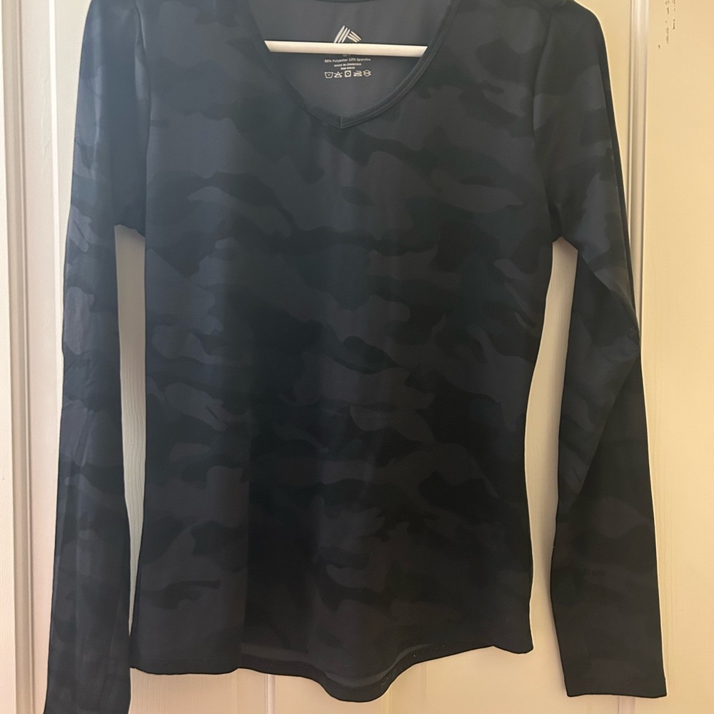 RBX Camo Fitted Long Sleeve TShirt